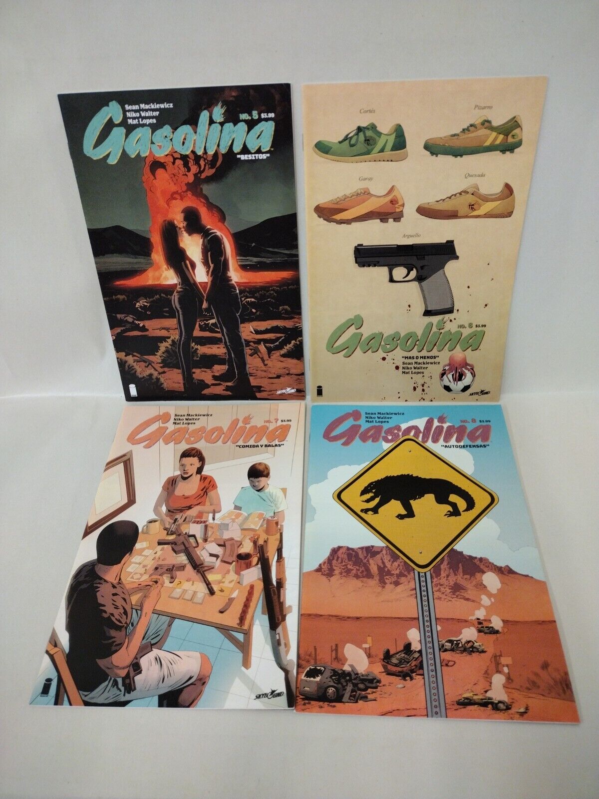 Gasolina (2019) Image Skybound Comic Set Complete Run #1-18 Mackiewicz Walter