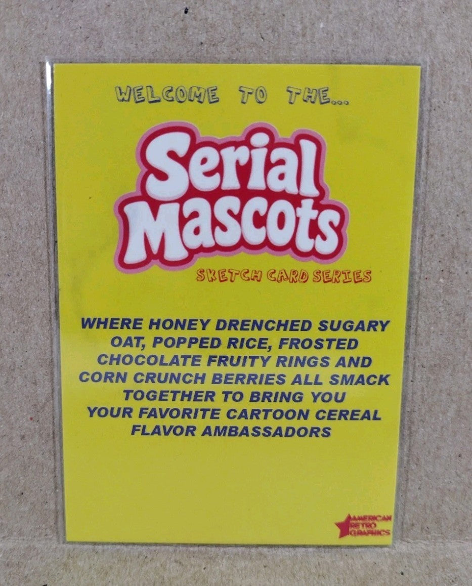 Serial Mascots (2026) ARG Sketch Card W Original Dave Castr Dig 'Em Frog Art