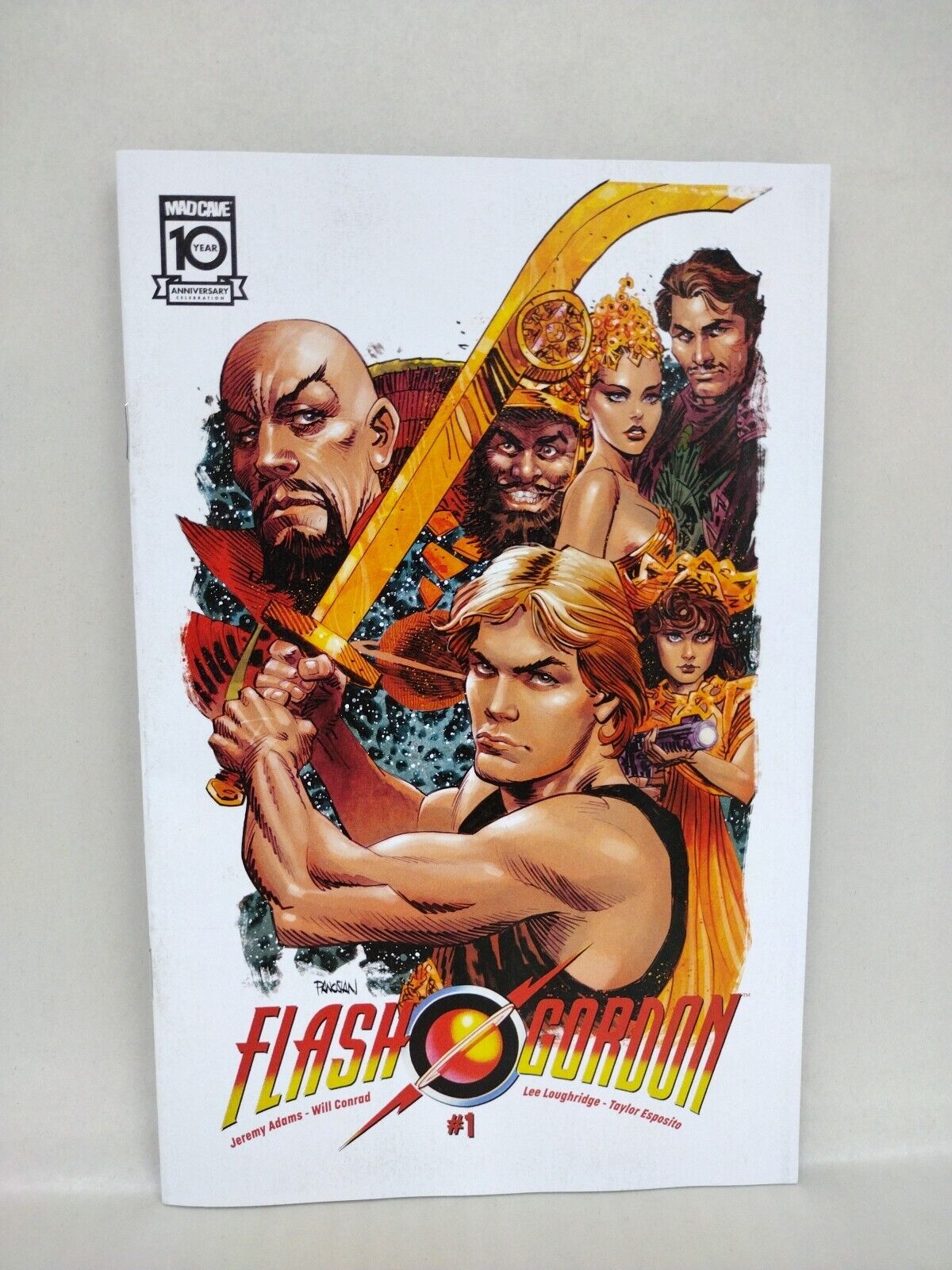 Flash Gordon #1 (2024) Mad Cave Comic Cover F 1:20 Panosian Movie Variant NM