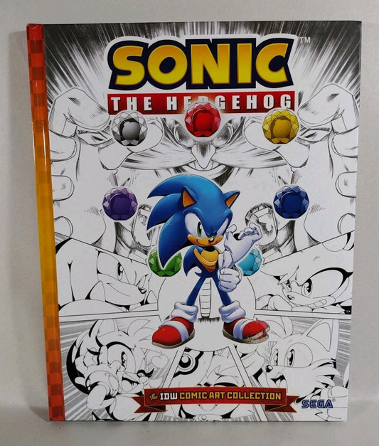 Sonic The Hedgehog IDW Comic Art Collection (2025) Hardcover New
