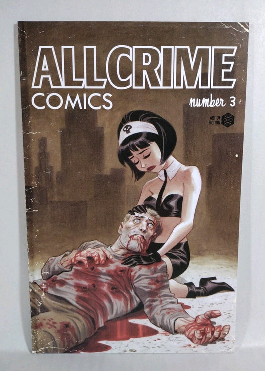 All Crime Comics #3 (2012) Art of Fiction Bruce Timm Cover Aged VF/NM