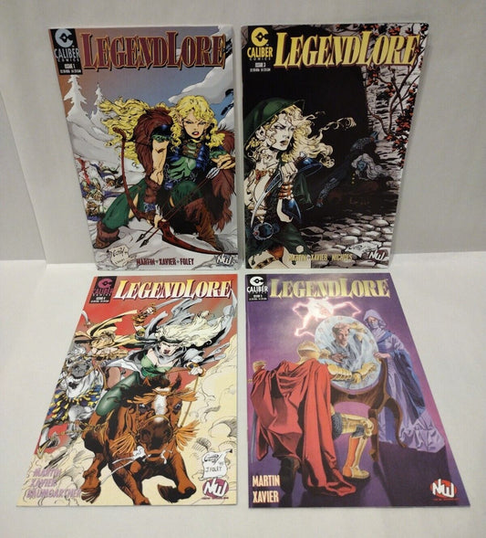 Legendlore #1 3 4 5 (1996) Comico Comic Lot Set Joe Martin Phillip Xavier