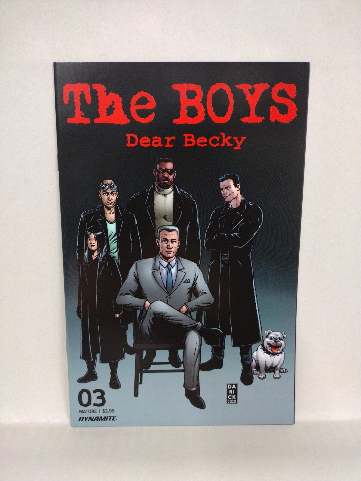 The Boys Dear Becky (2020) Dynamite Comic Garth Ennis Lot Set #1 2 3 4 5 6 NM 