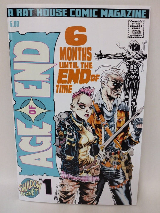 Age Of End #1 (2022) Shadow Planet Comic Tim Tyler NM Dystopian Cyberpunk