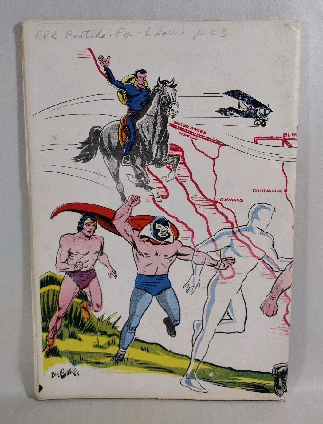 Alter Ego #9 (1965) Biljo White Santo Luchador Cover 48 Page Silver Age Fanzine 