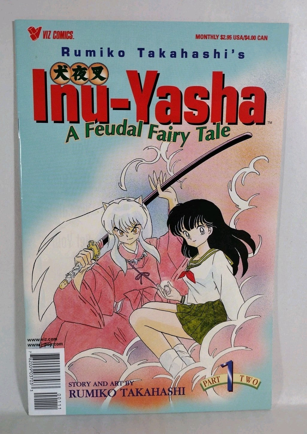 Inu-Yasha (1998) Part 2 Rumiko Takahashi Viz Comic Lot #1 2 3 4 6 VF-NM