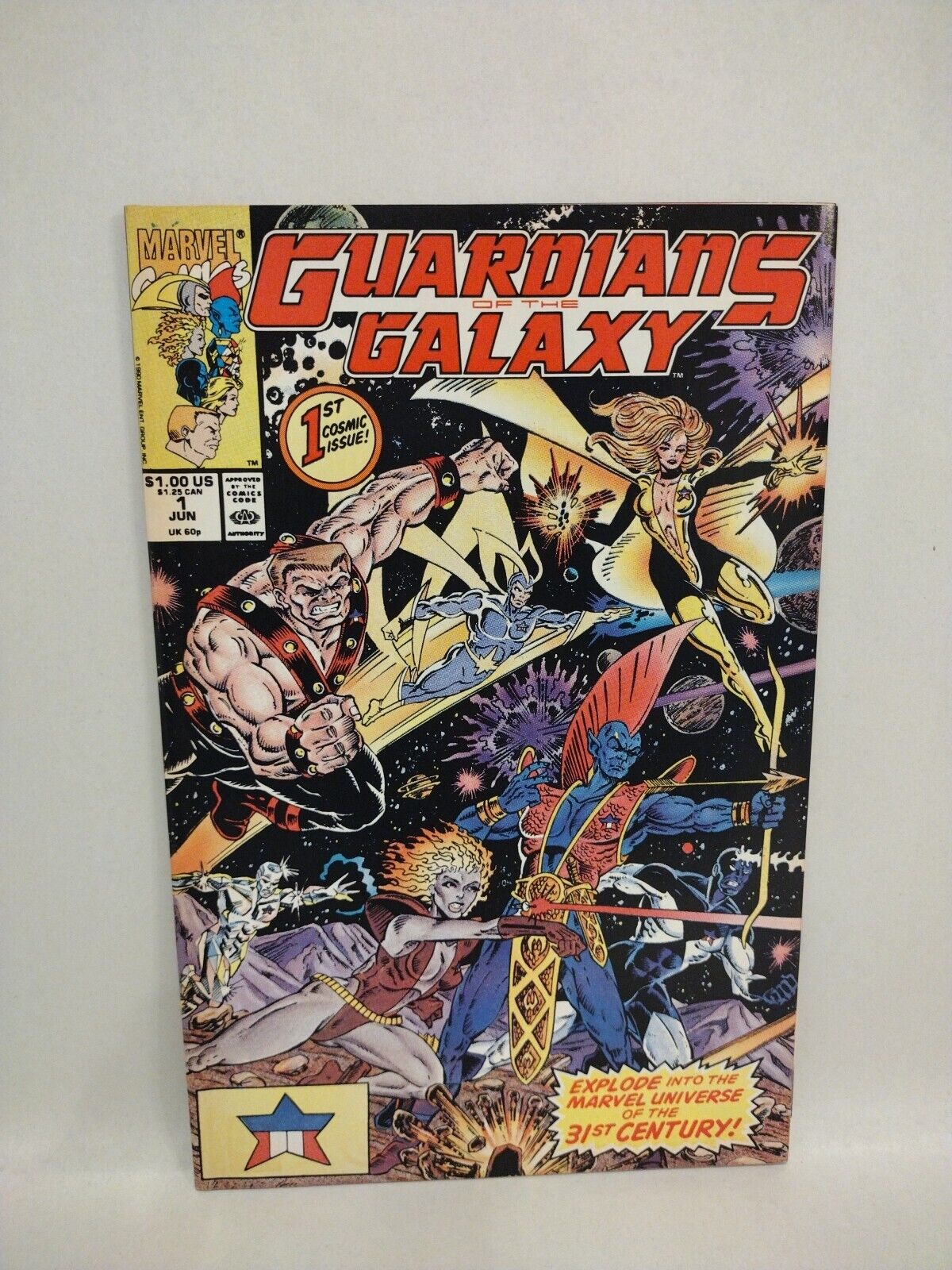 Guardians Of The Galaxy (1990) Marvel Comic Lot Set #1 2 Jim Valentino VF-NM