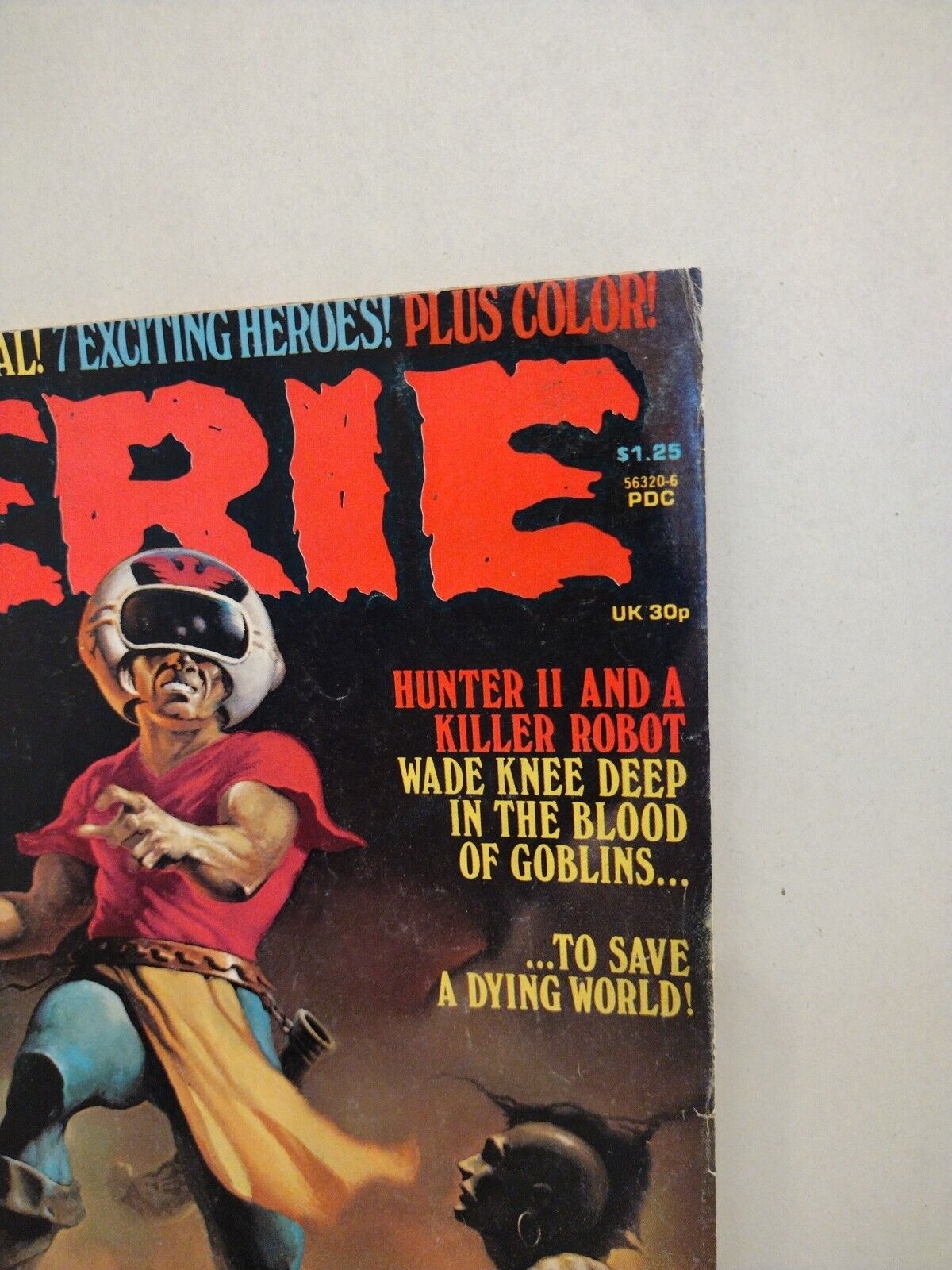 Eerie Magazine #68 (1975) Warren Hunter II Berni Wrightson Muck Monster In Color