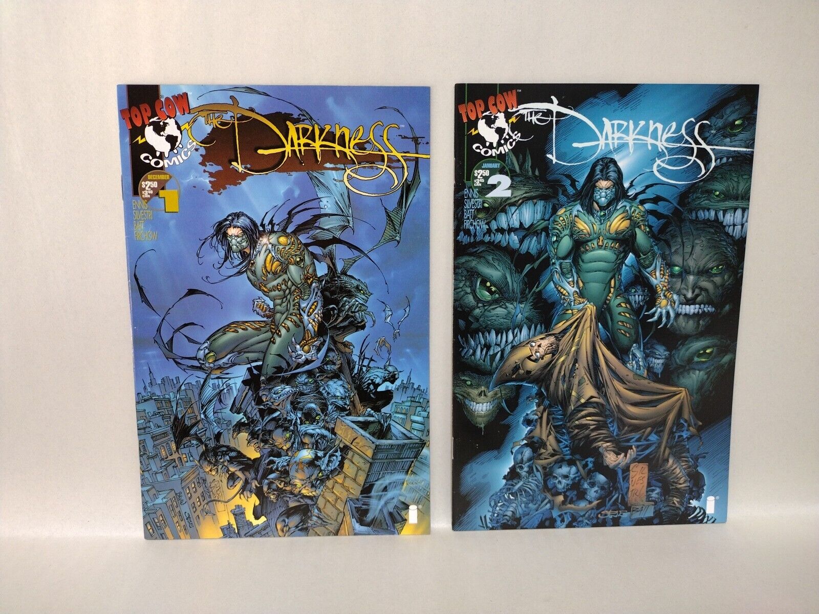 Darkness (1996) Image Comic Lot Set #1-14 Wizard 1/2 #0/Witchblade #10 1st App