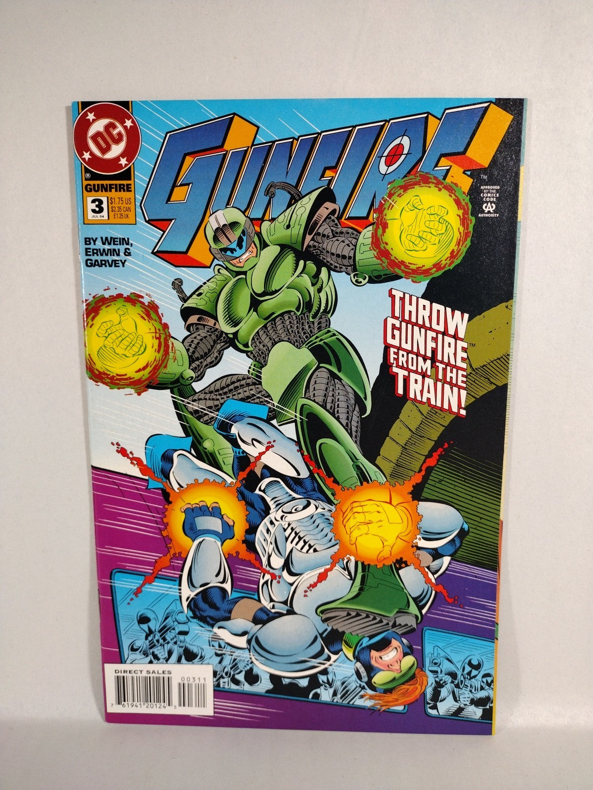 Gunfire (1994) DC Comic Lot #1 2 3 4 5 0 Len Wein VF-NM