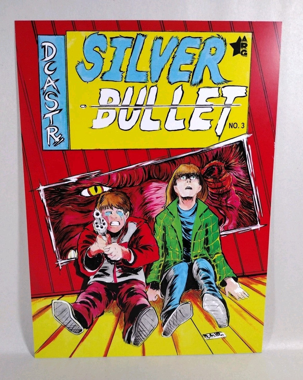 My Werewolf Portfolio Dave Castr Signed #d Art Print Set American Retro Graphics