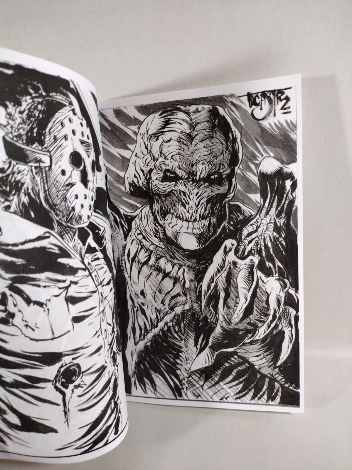 Dave Castr 2026 Sketchbook Ashcan Signed