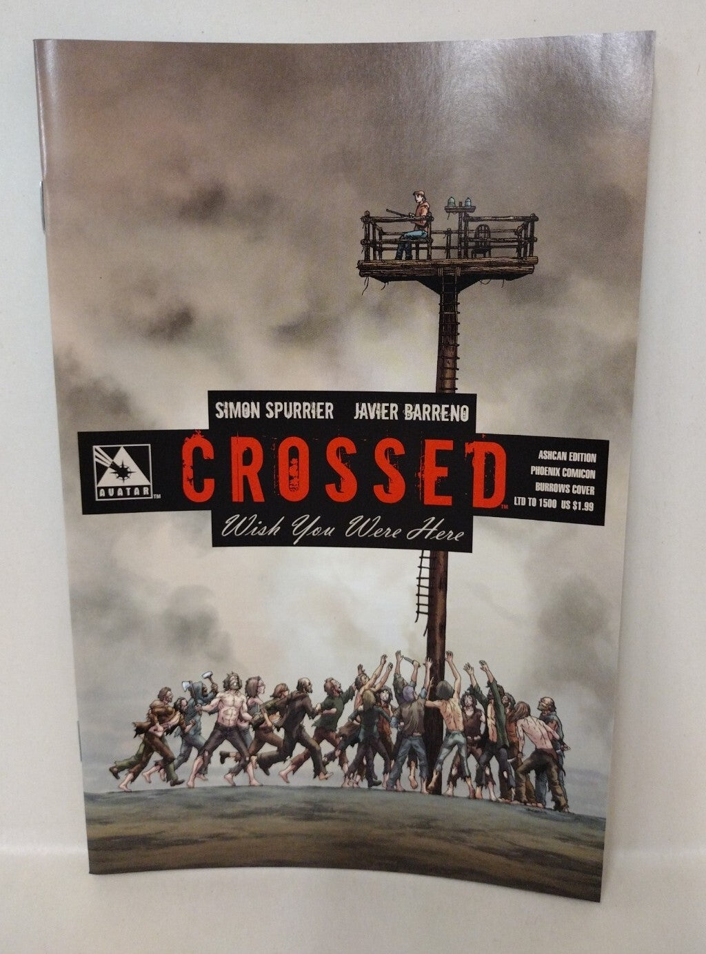 Crossed Wish You Were Here (2011) Ashcan Set SDCC Phoenix Comic Con NM