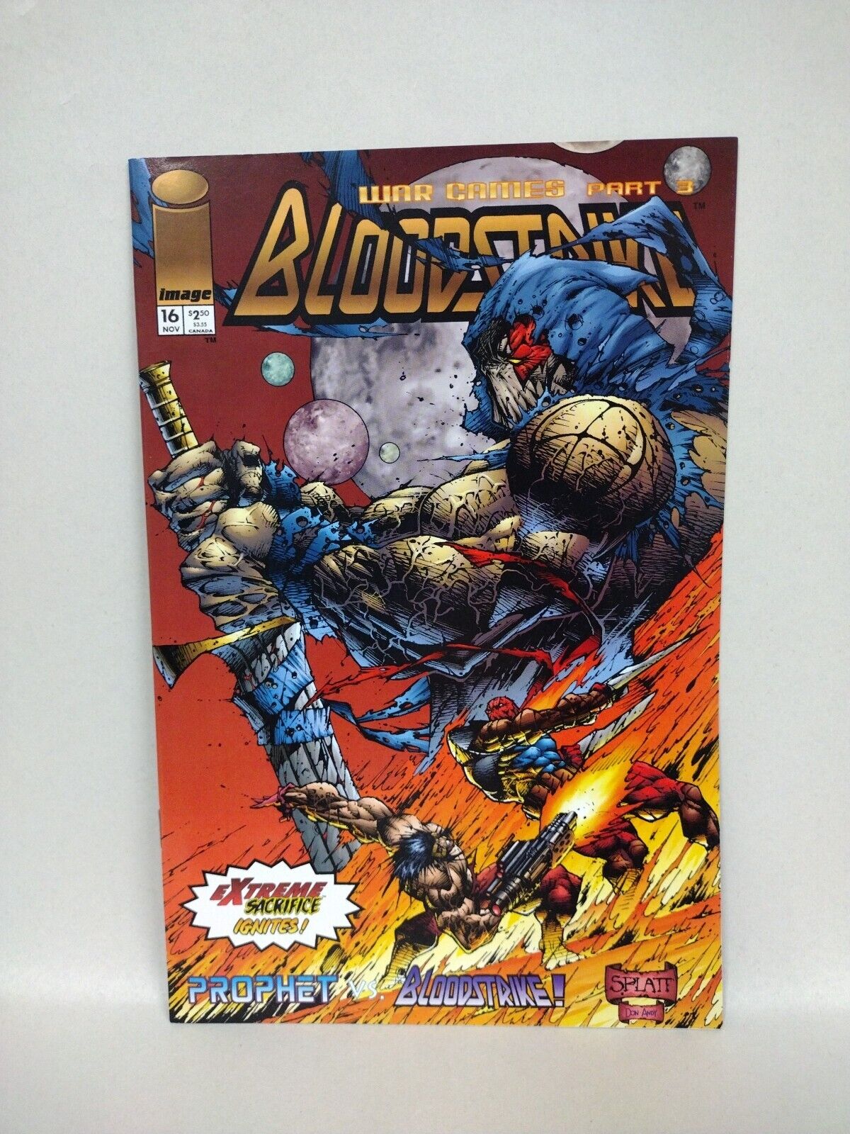 Prophet 7 8 Bloodstrike 15 16 (1994) Complete War Games Comic Set 1st Crypt App