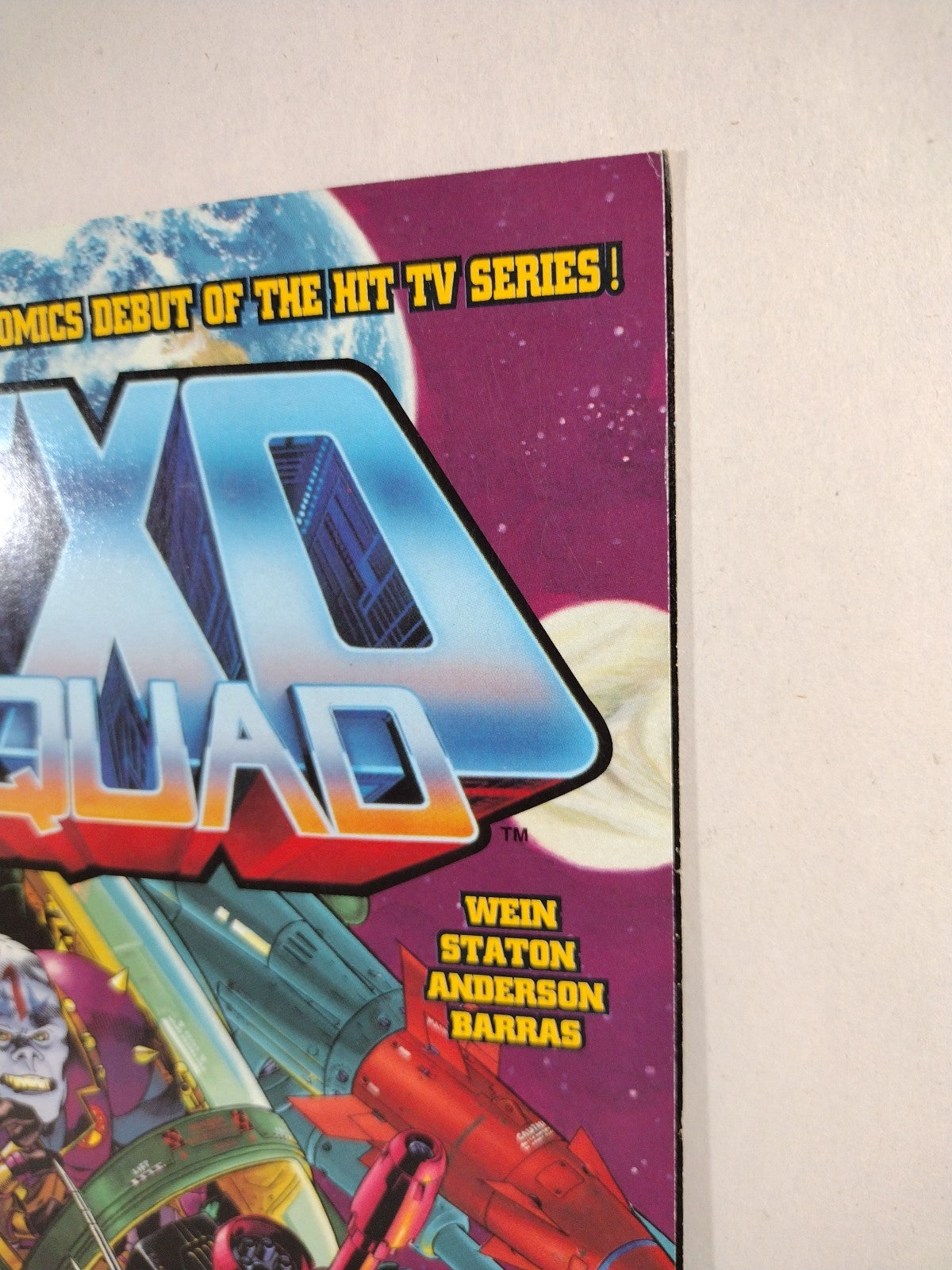 Exo-Squad #0 (1994) Topps Comic Len Wein Joe Staton VF
