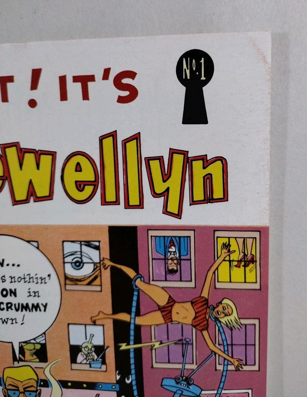 Lloyd Llewellyn (1986) #1 Daniel Clowes Fantagraphics Comic Magazine 1st Print 