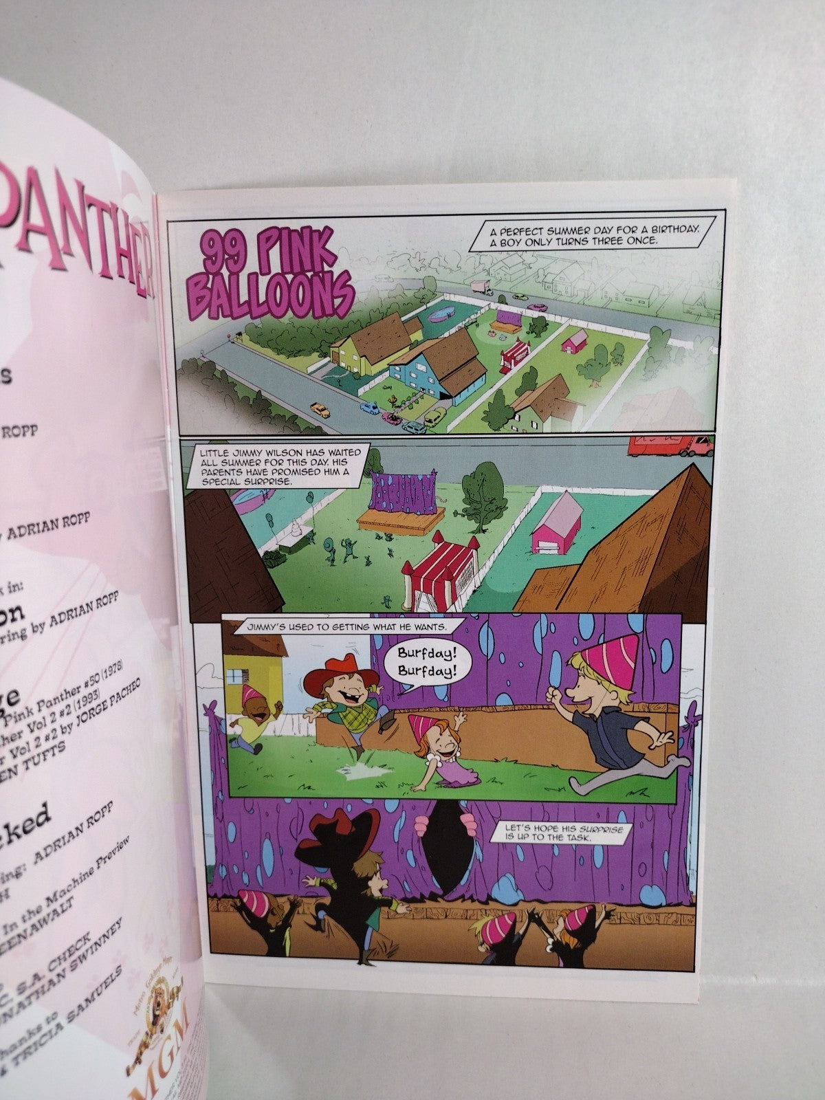 Pink Panther #1 (2016) American Mythology Sketch Cover Var W Original DCastr Art