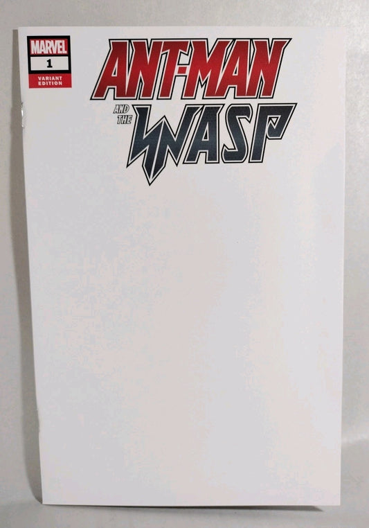 Ant-Man Wasp #1 (2018) Marvel Blank Sketch Variant Cover Comic New NM