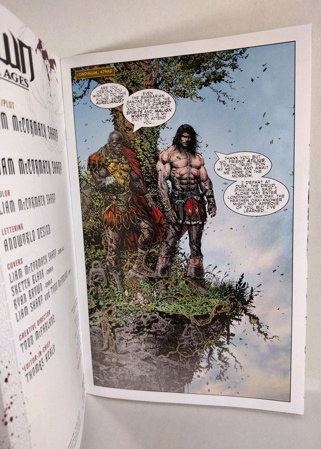 Spawn Dark Ages #1 (2025) Image Sketch Cover Comic W Original DCastr Art