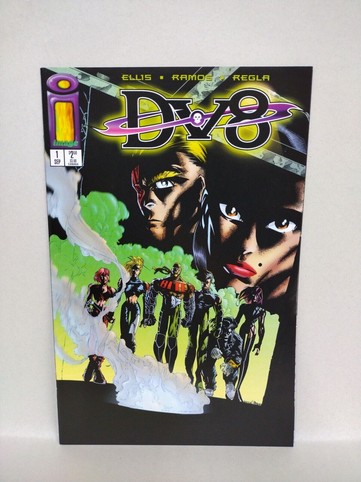 DV8 #1 (1998) Image Comic Variant Set Dave Stevens Adam Hughes Jim Lee Ramos