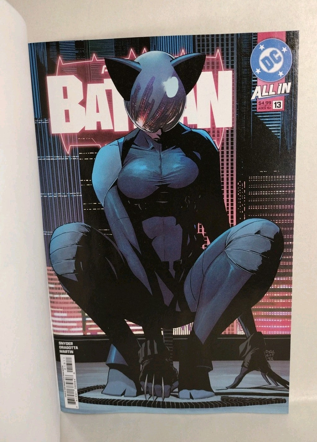 Absolute Batman 13 (2025) DC Comic Sketch Variant Cvr W Original Dave Castr Art