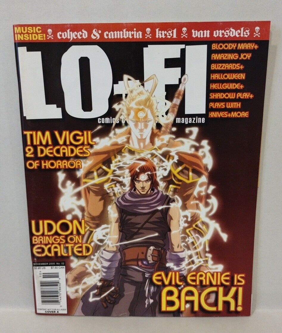 Lo-Fi Magazine 2 (2005) Independent Comic & Music Tim Vigil Faust Evil Ernie 