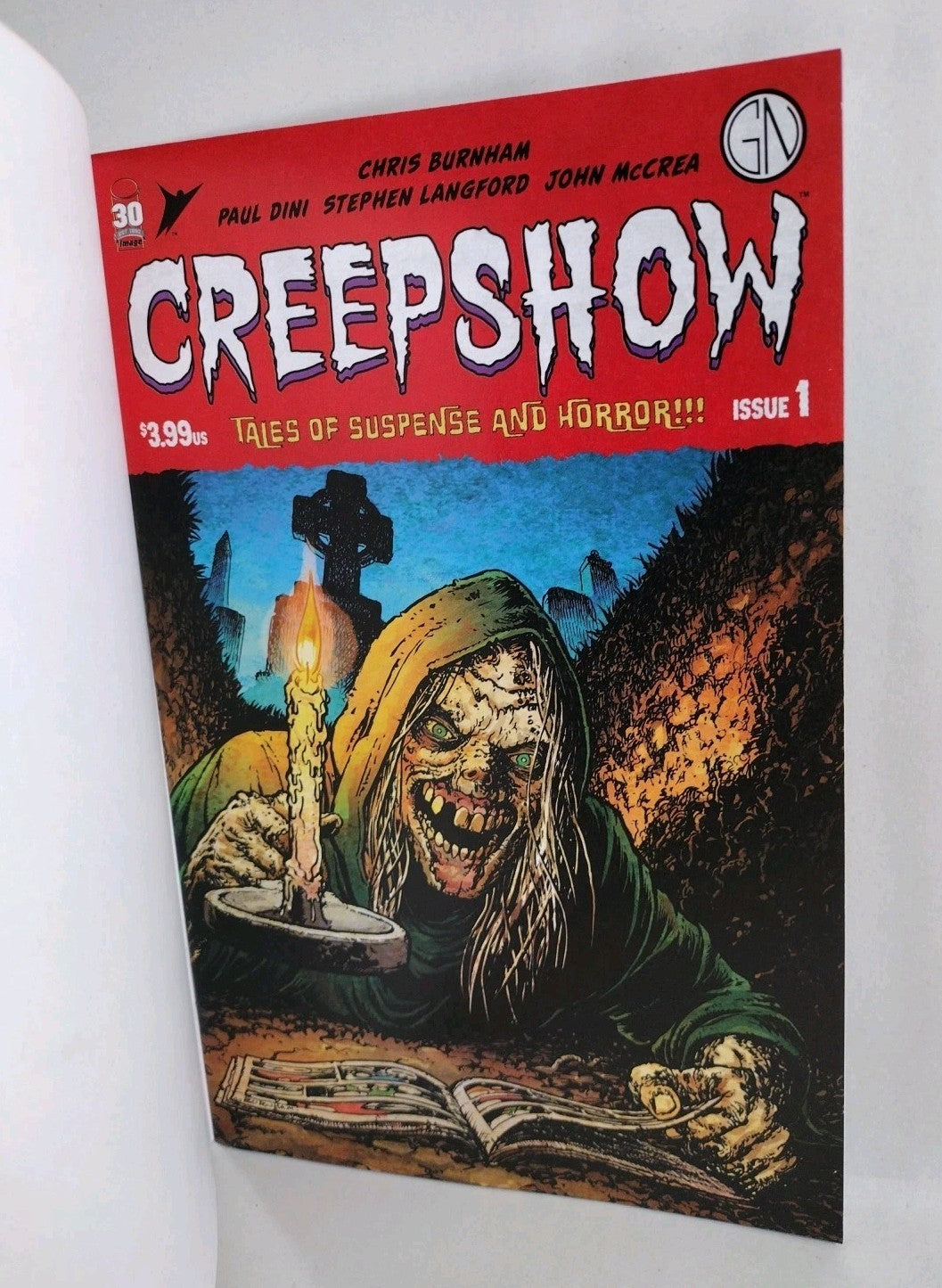 Creepshow #1 (2022) Image Comic Sketch Cover Variant W Original Dave Castr Art