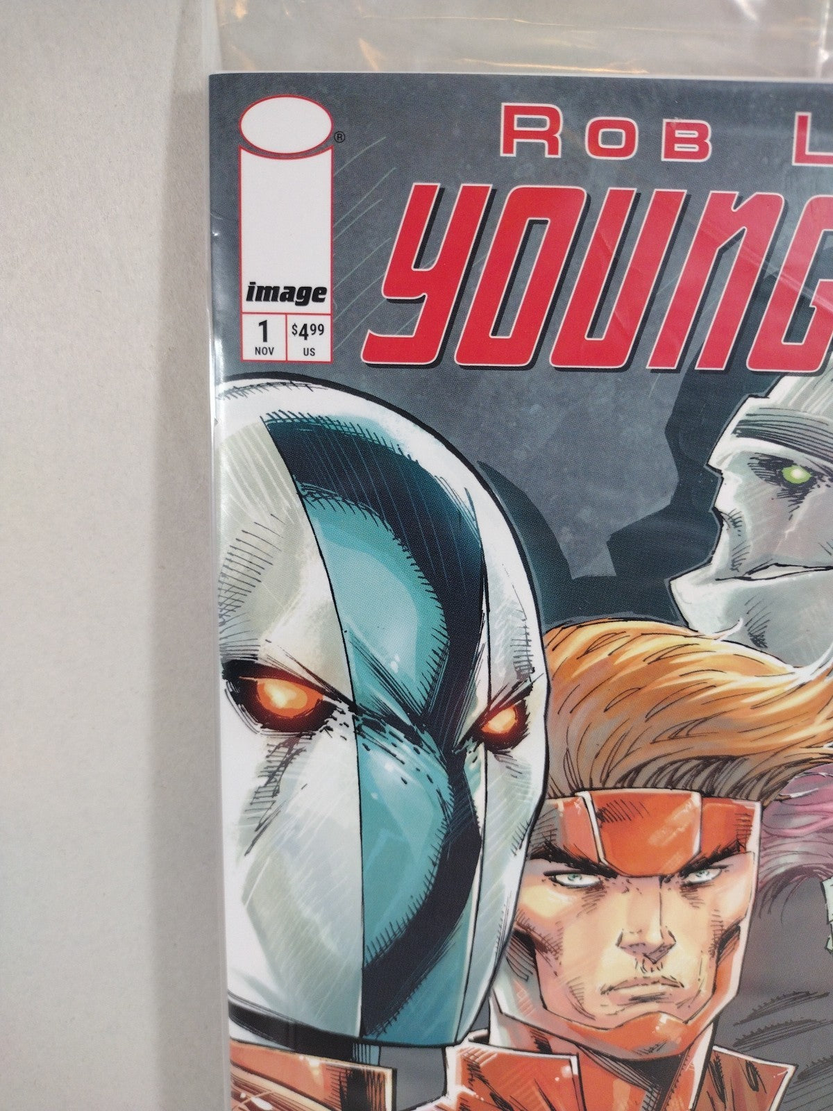 Youngblood #1 (2025) Rob Liefeld Image Comic Polybagged Cover W Shaft Card NM