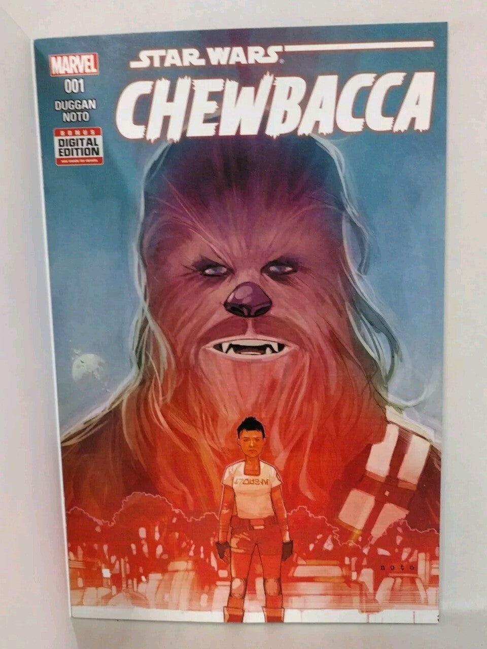 Star Wars Chewbacca #1 (2015) Marvel Sketch Var Cover Comic W Original JAG Art