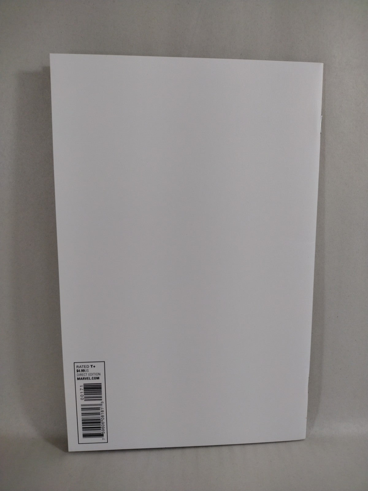 Uncanny Inhumans #1 (2015) Marvel Comic Blank Sketch Variant Cover NM