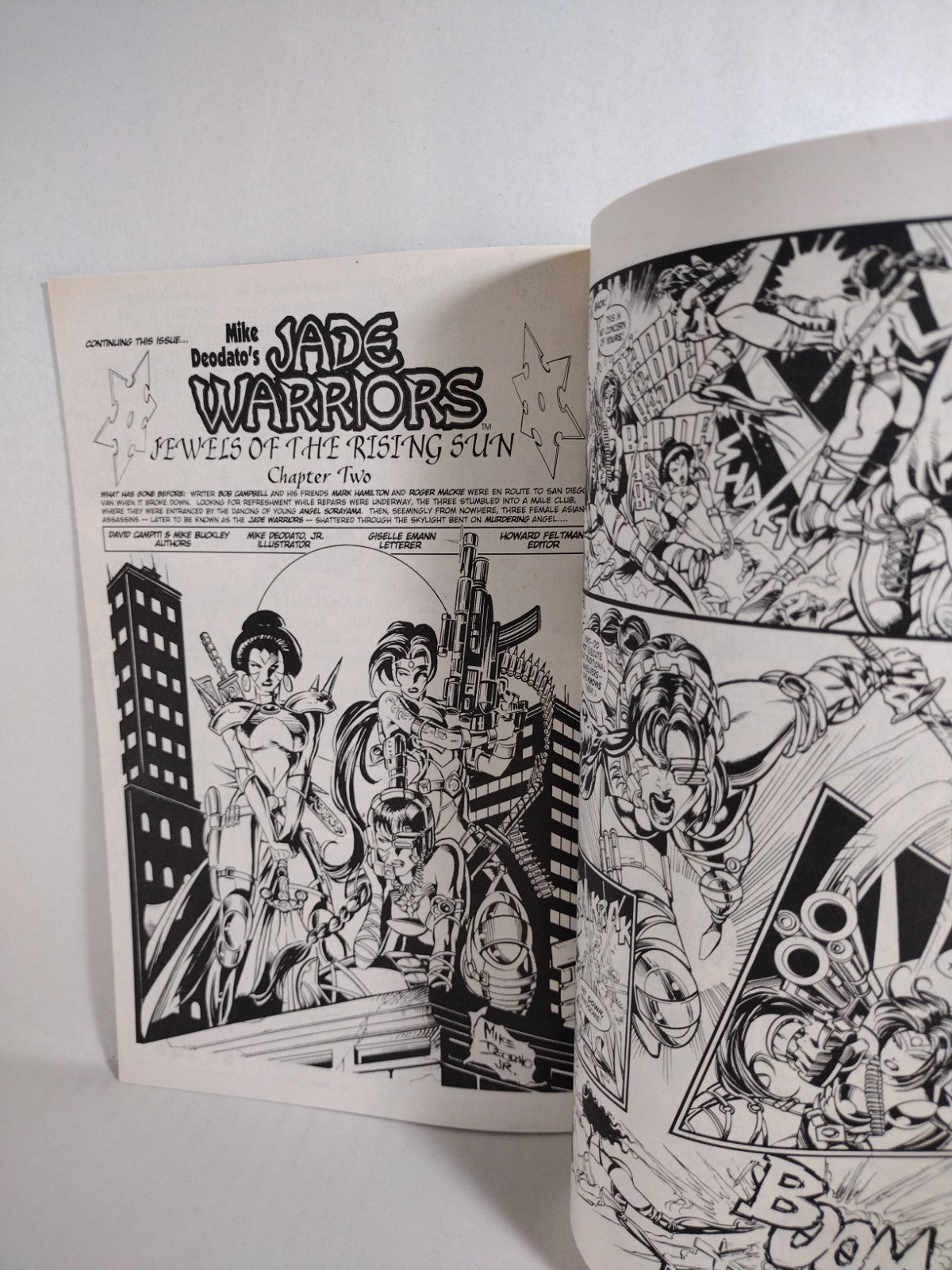 Jade Warriors 1st Appearance Amazing Comic Lot #1-2 Dangerous Secrets Angel Heat