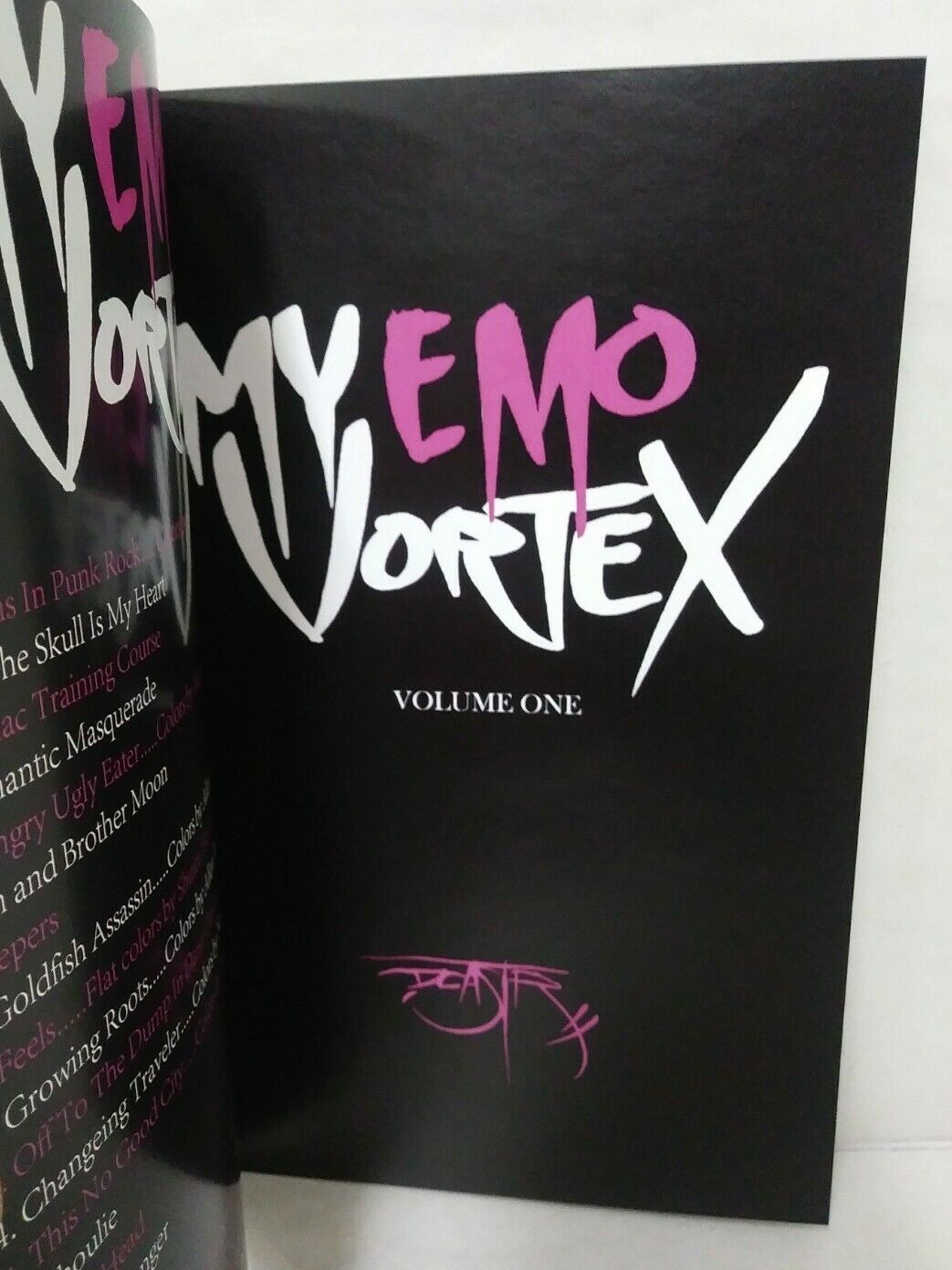 My Emo Vortex #1 (2016) Comic Dave Castr Art Book Zarstar Studios Punk Rock NM