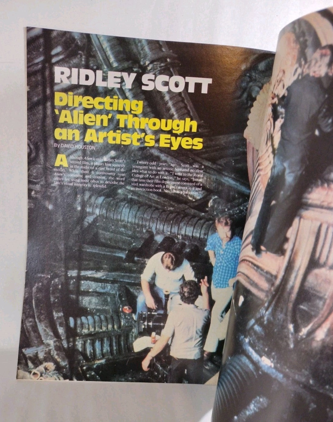 Starlog Magazine June 1979 #23 24 25 26 Complete Alien Movie Concept Conent