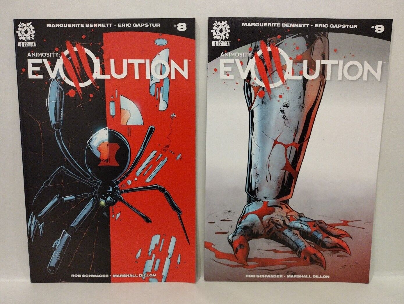 Animosity Evolution (2017) Aftershock Comic Lot Set #1-3 5-10 Rise #1-3 Bennett