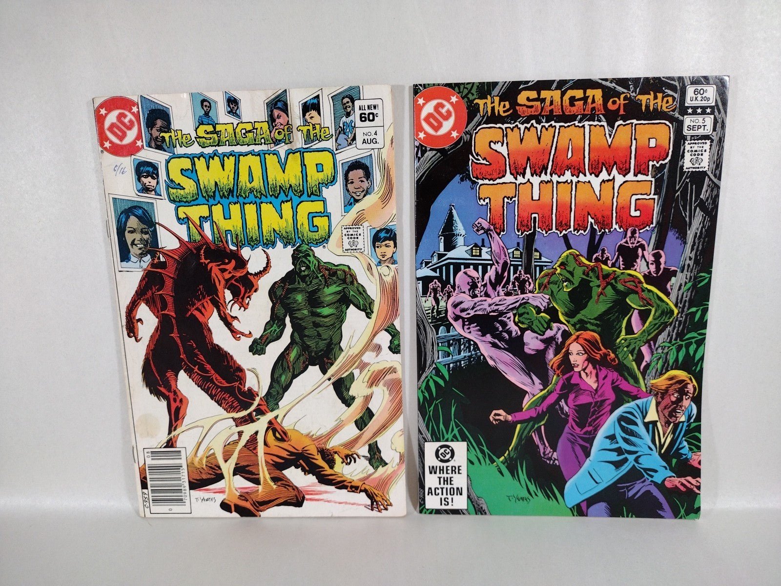 Saga Of The Swamp Thing (1982) DC Comic Lot 1 3-5 8-18 GD-VG