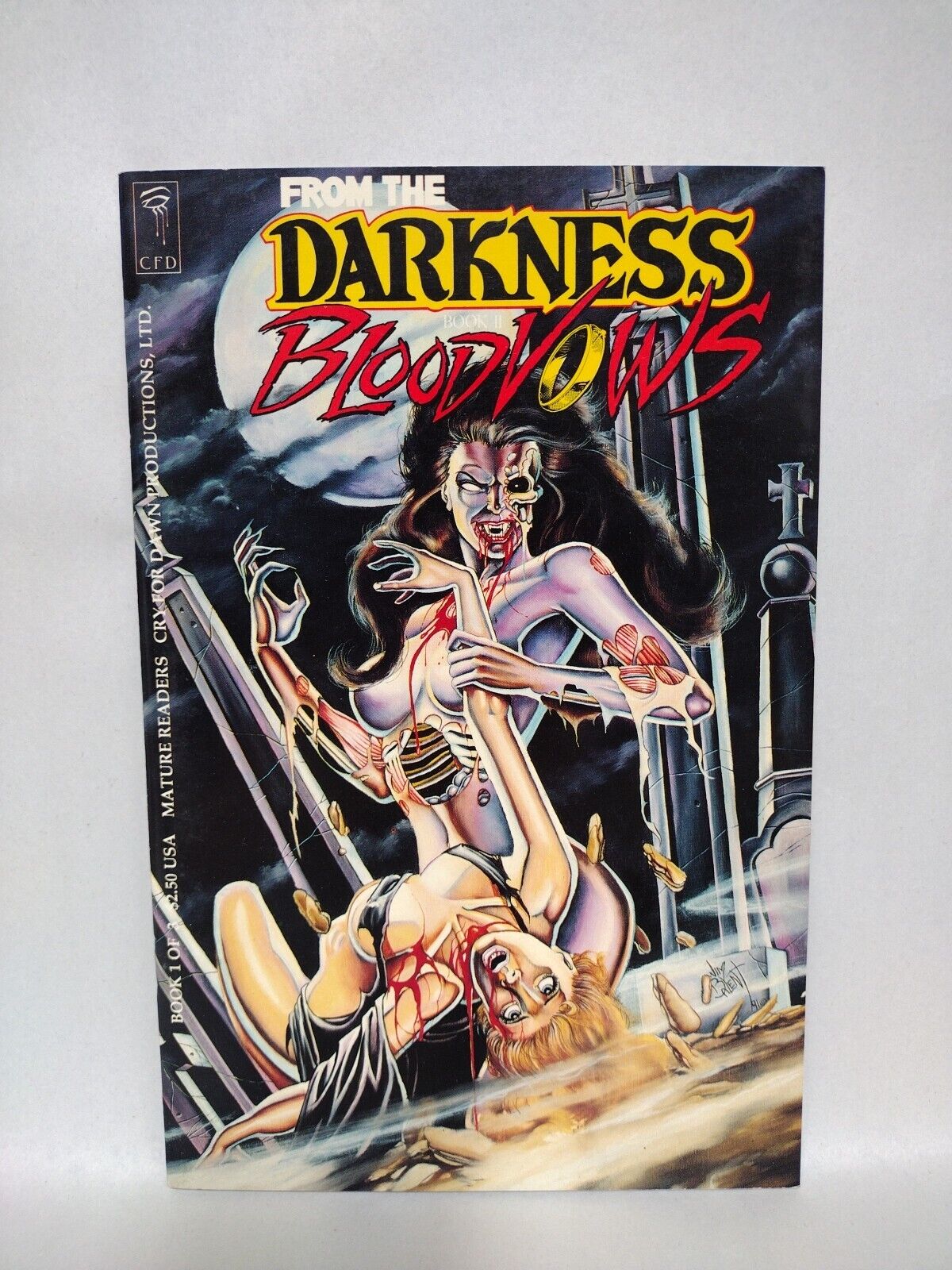 From the Darkness Book II Blood Vows (1992) 1 2 3 Complete Series CFD Jim Balent