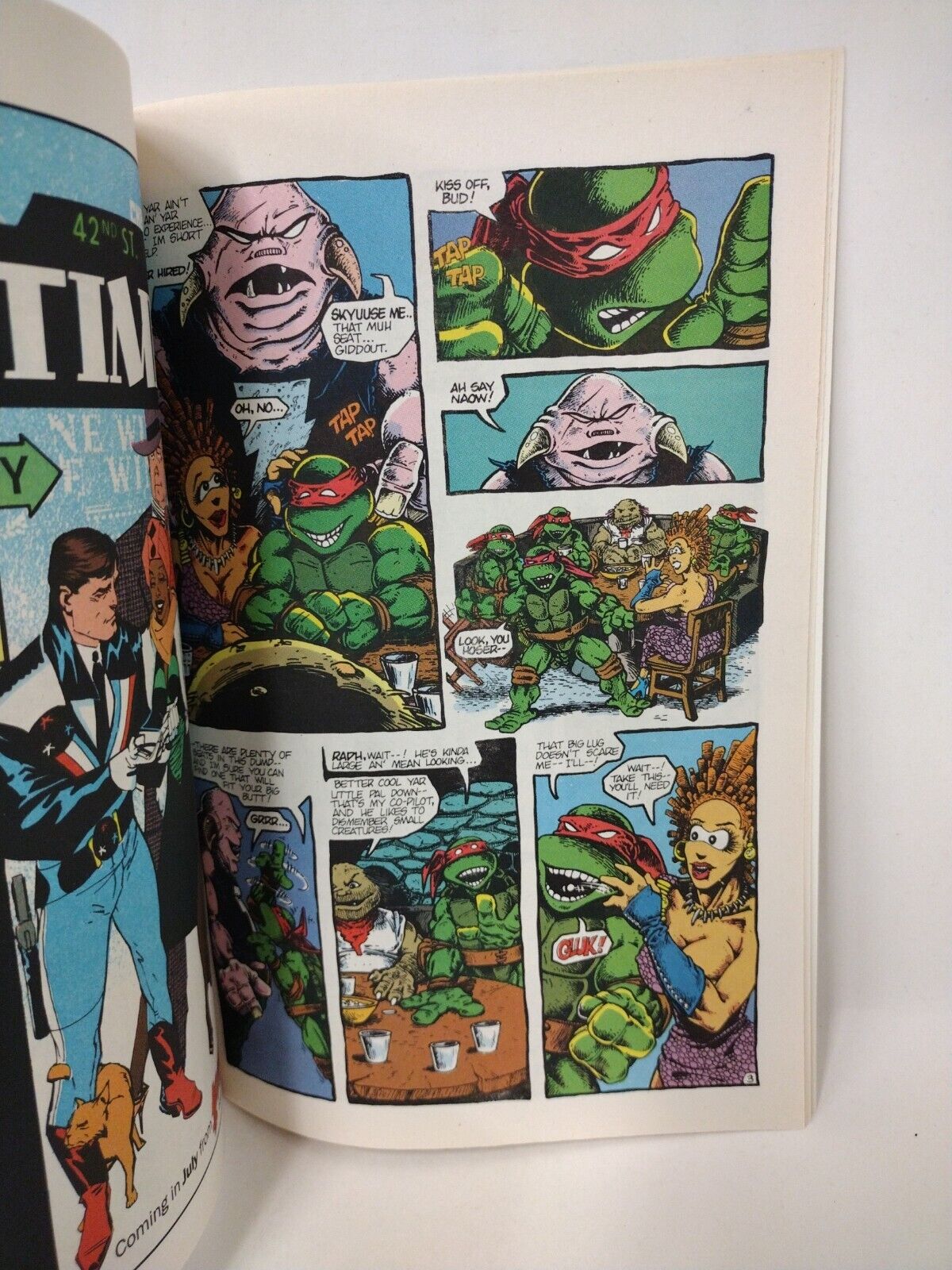 Grim Jack #26 (1986) TMNT Munden's Bar First Comic Ninja Turtles in Color