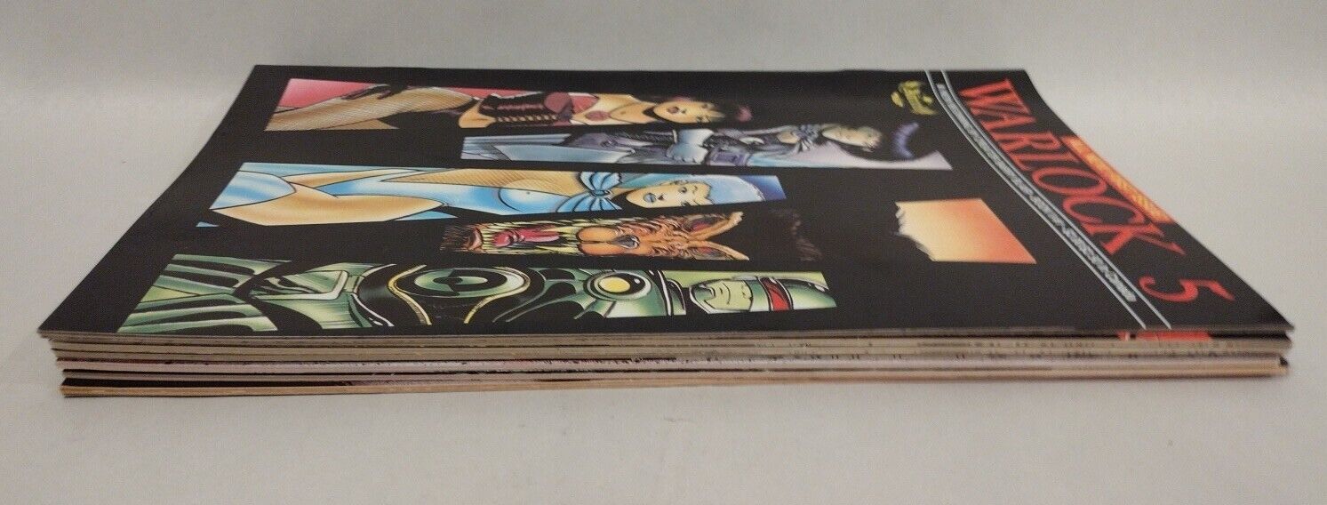 Warlock 5 Vol 2 (1989) Aircel Comics Lot Set 1 2 3 4 5 6 7 Complete Series VF NM