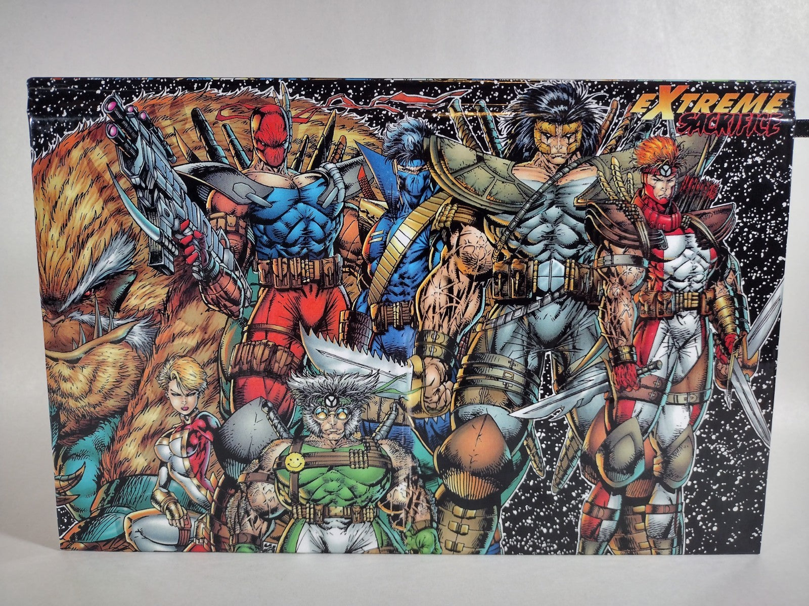 Chapel and the Extreme Sacrifice (1994) Complete ARG Custom Bound Comic...