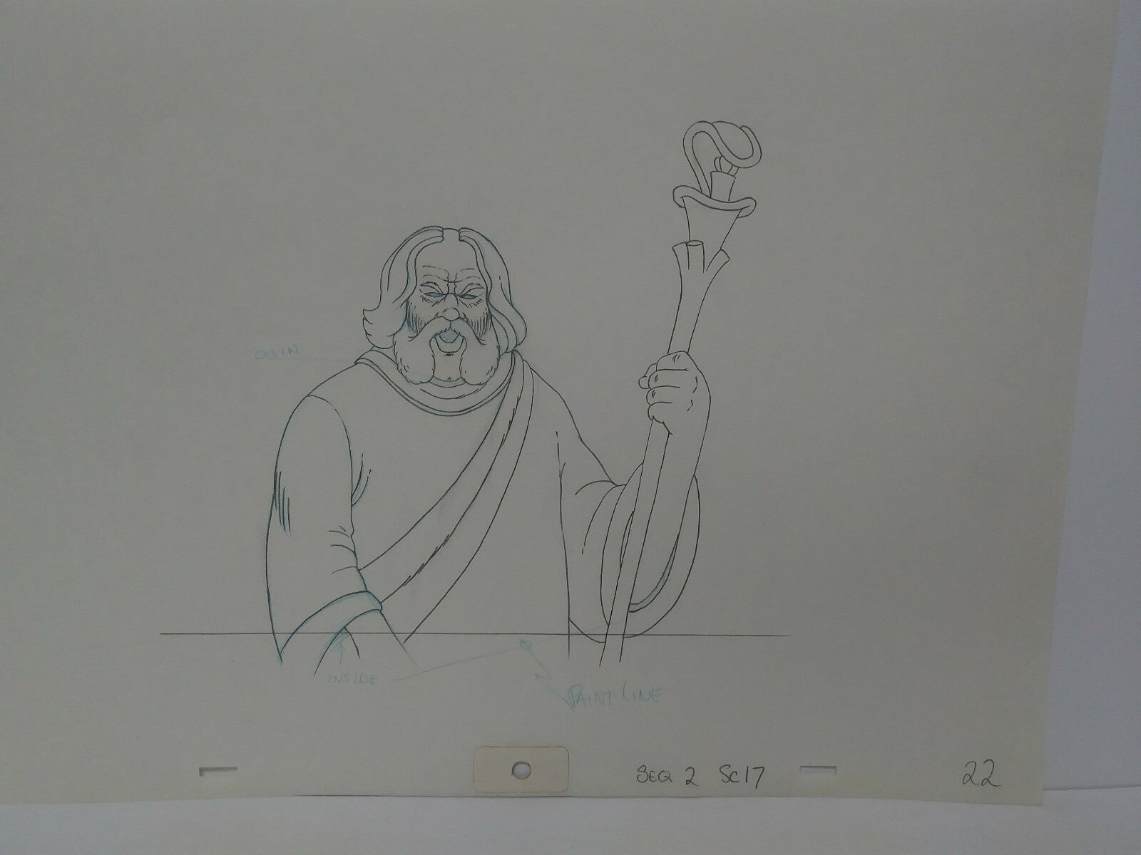 Lot Of 19 Original 1981 Heavy Metal Animation Pencil Art Prelims of Taarna Elder