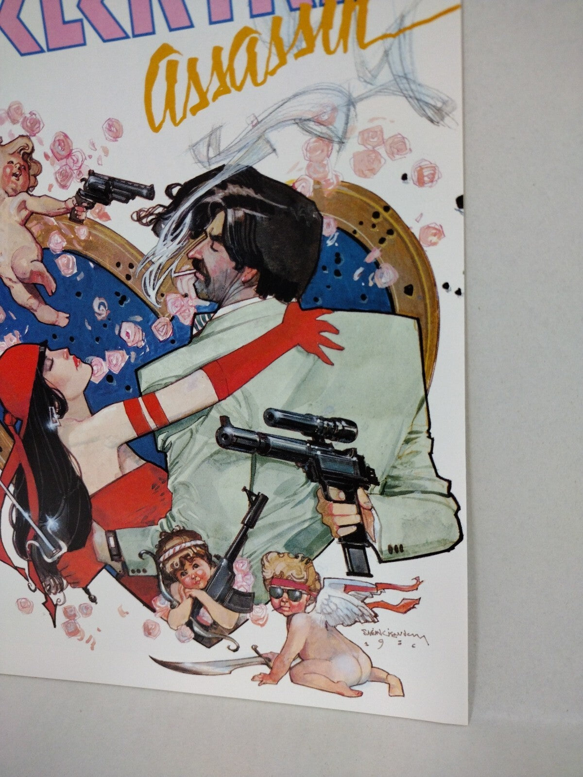 Elektra Assassin #4 (1986) Marvel Comic Bill Sienkiewicz NM