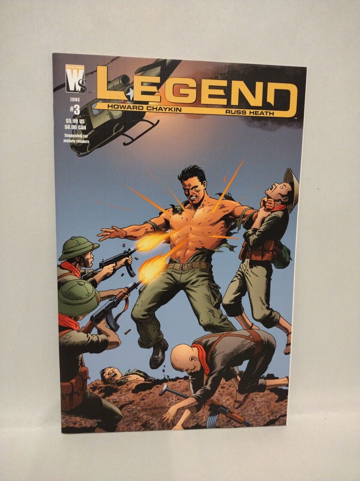 Legend (2005) Complete Wildstorm Comic Lot Set 1 2 3 4 Howard Chaykin Russ Heath