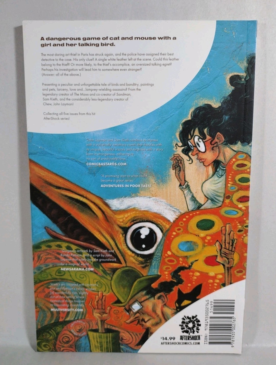 ELEANOR & THE EGRET (2017) Vol 1 Aftershock TPB Sam Kieth New 