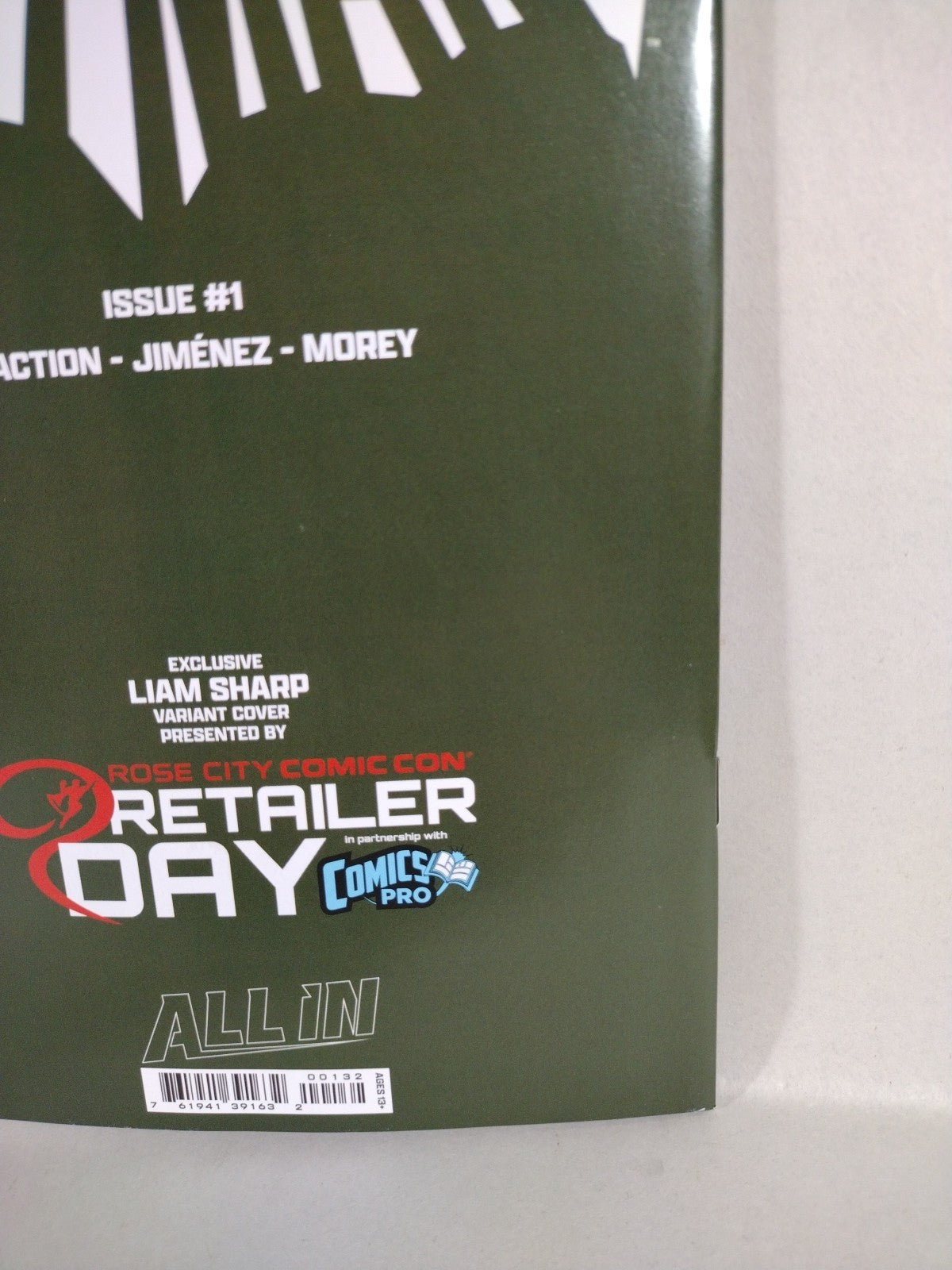 BATMAN 1 (2025) RCCC DC ComicsPro Exclusive Variant Cover Signed Sharp Fraction