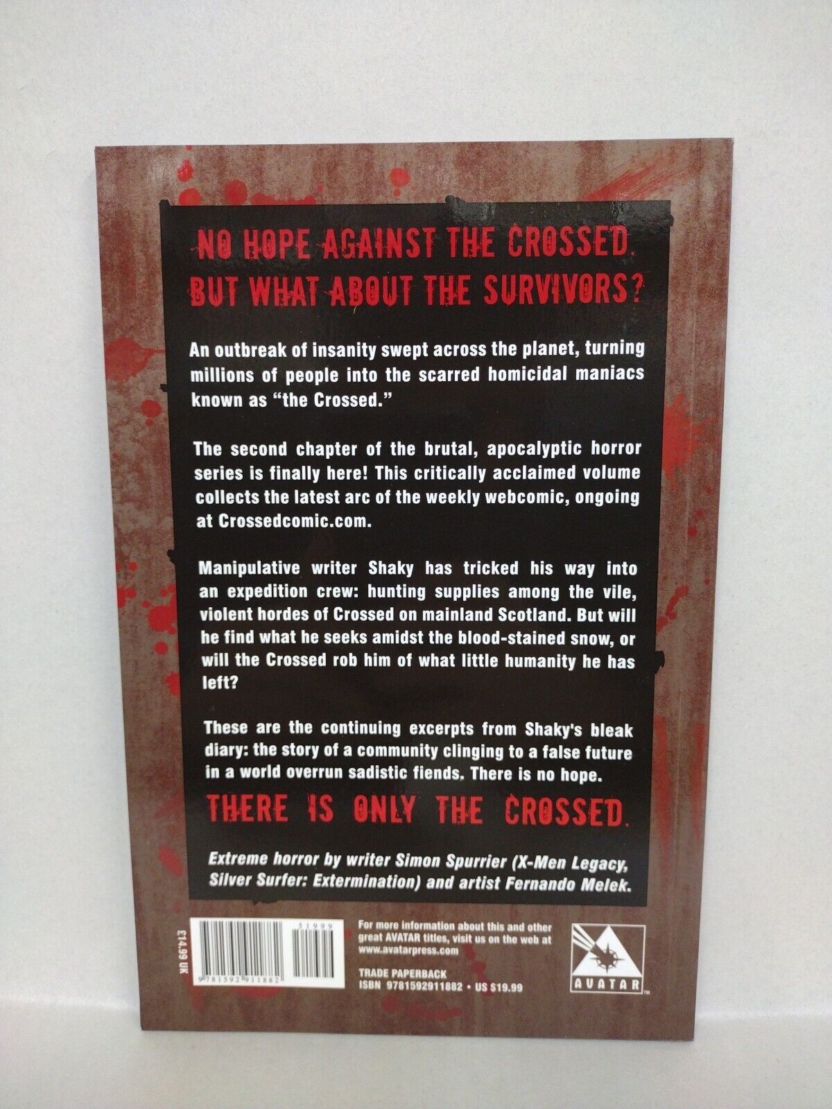 Crossed Wish You Were Here (2012) Complete Avatar Press TPB Set Vol 1 2 3 4 New
