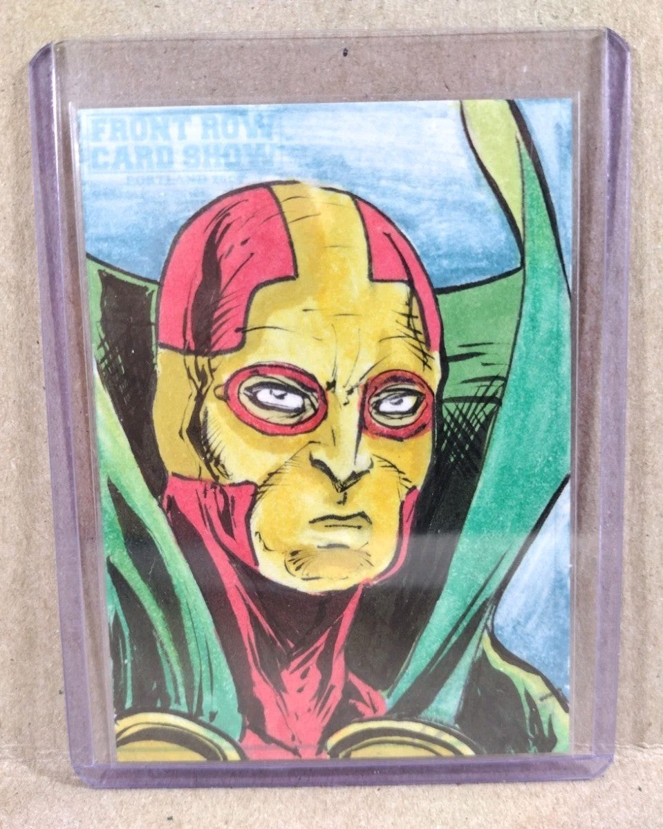 DCastr 2025 Front Row Card Show Exclusive Sketch Card W Original Miracle Man Art