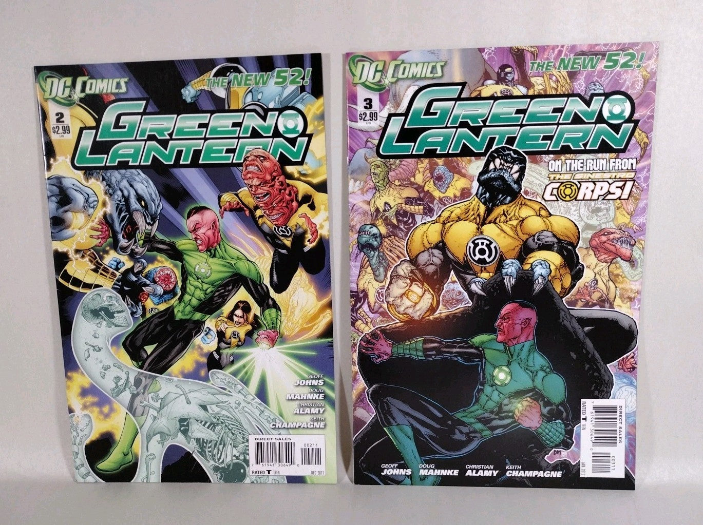 Green Lantern (2011) DC New 52 Comic Lot Set #2 3 4 5 6 7 9 10 12 15 16 VF