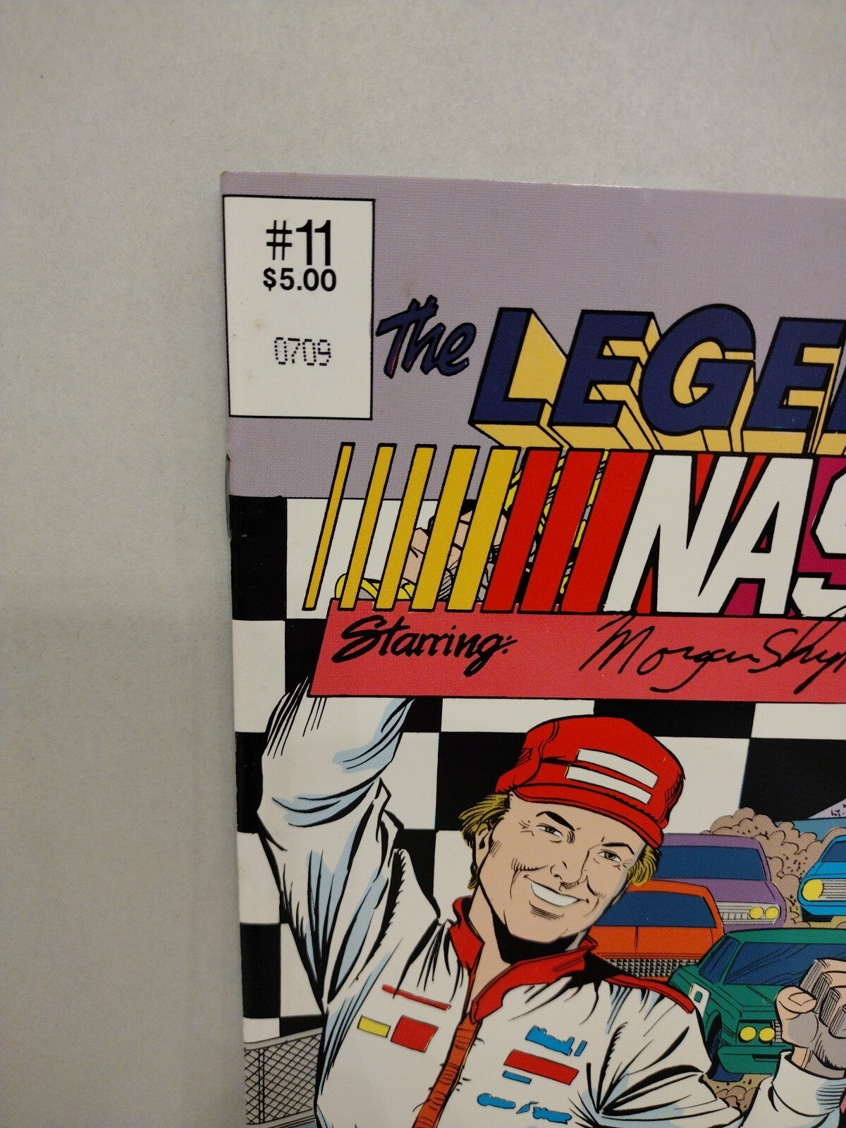 Legends Of NASCAR (1992) Vortex Hologram Variant Comic Lot Set #9 10 11 12 13