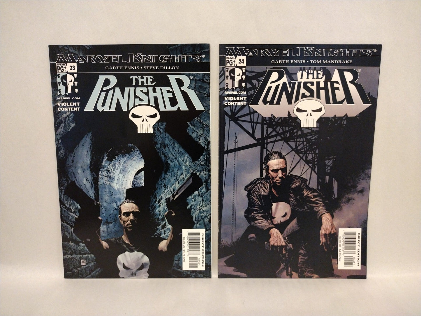 Marvel Knights Punisher (2003) Garth Ennis Comic #23-34 Lot Set Run VF-NM