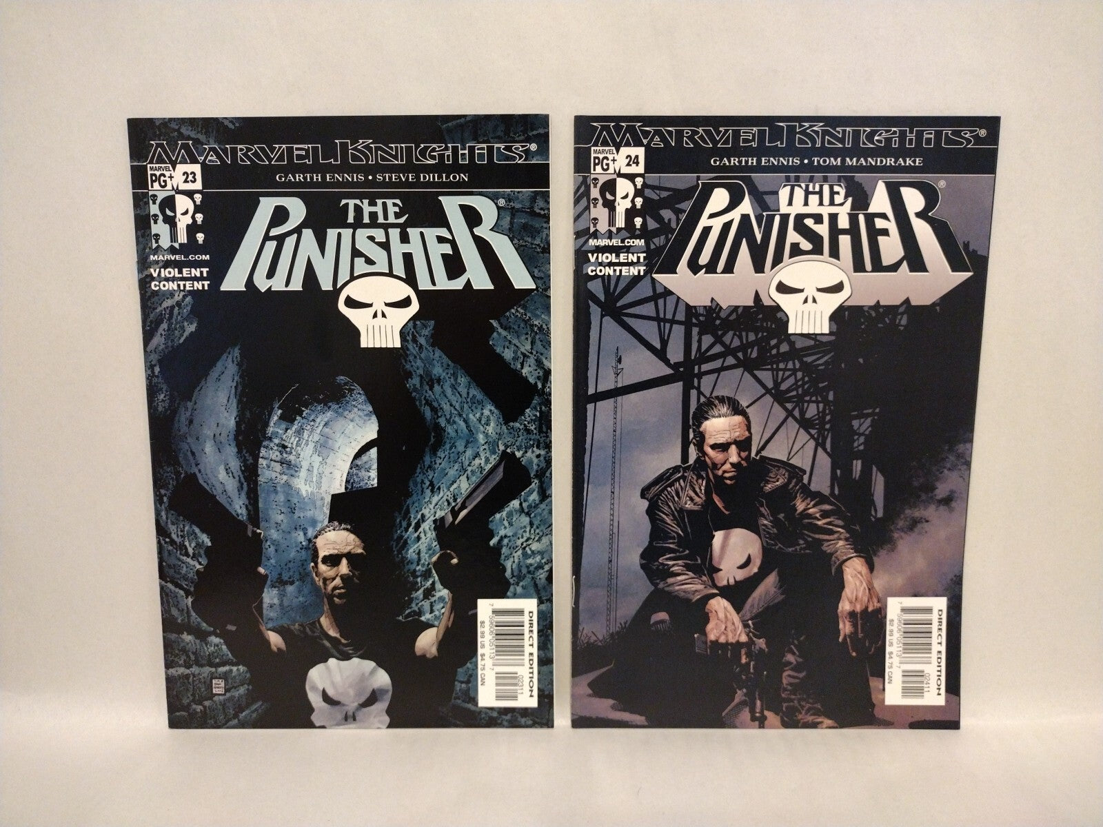 Marvel Knights Punisher (2003) Garth Ennis Comic #23-34 Lot Set Run VF-NM